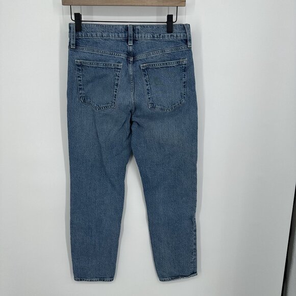 Gap Women's‎ Jeans High Rise Cheeky Straight Button Fly Size 26 - Picture 5 of 6